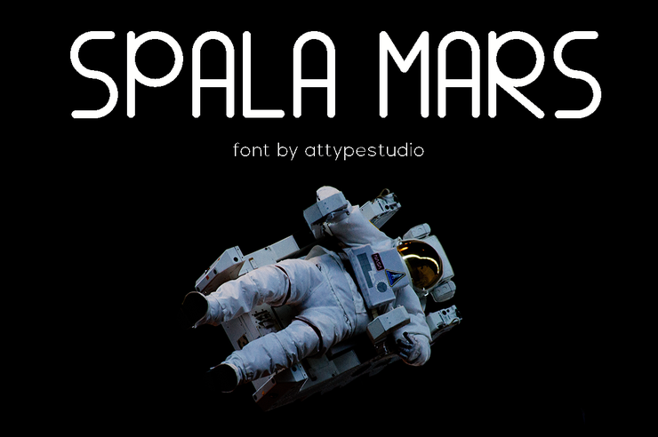 SPALA MARS字体 1