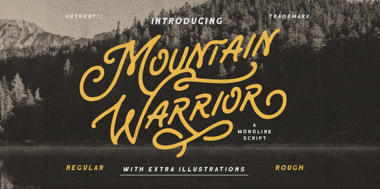 Mountain Warrior字体 2