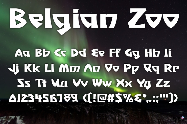 Belgian Zoo字体 1