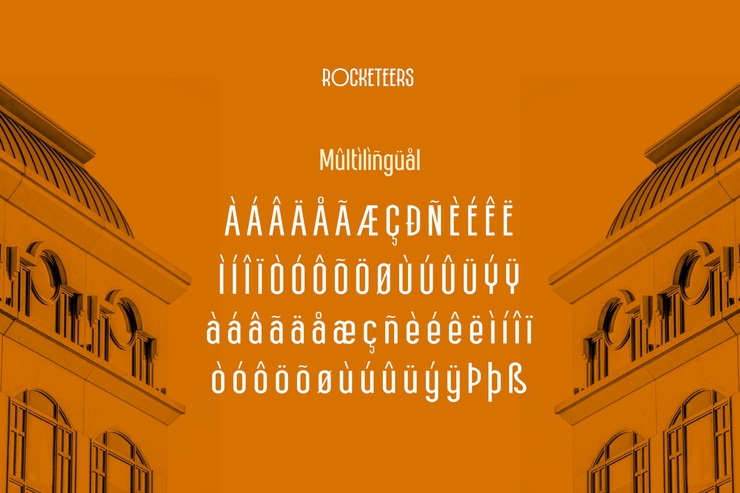 Rocketeers字体 2