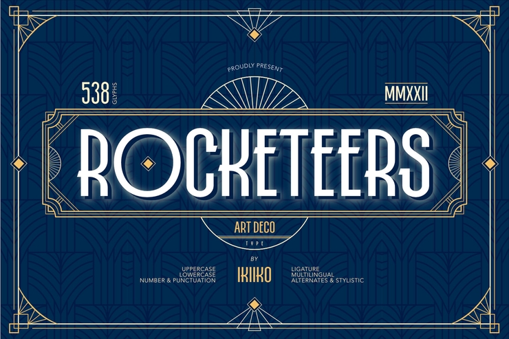 Rocketeers字体 8