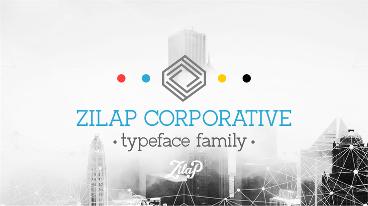 Zilap Corporative字体 1