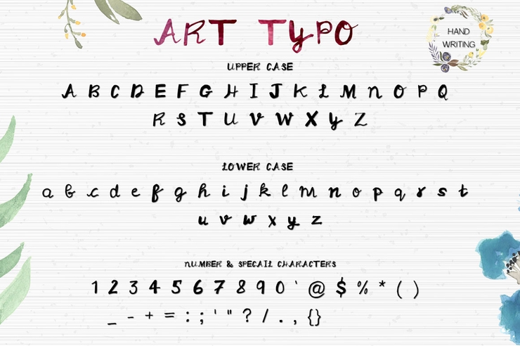 ArtTypo_Symufa字体 2