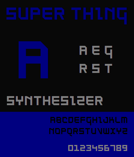 SuperThing NBP字体 1