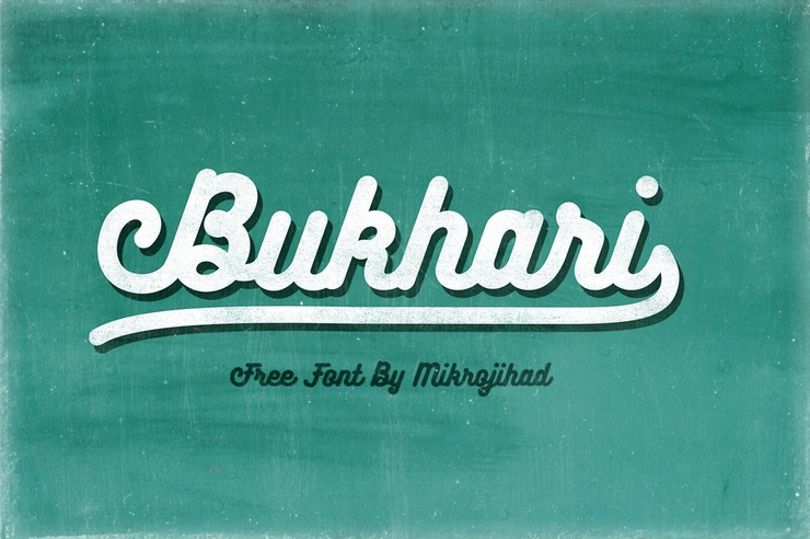 Bukhari Script字体 7