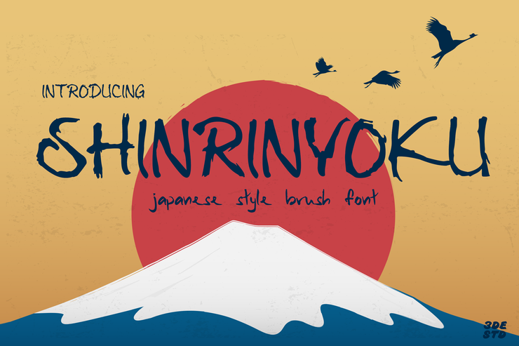 Shinrinyoku字体 3