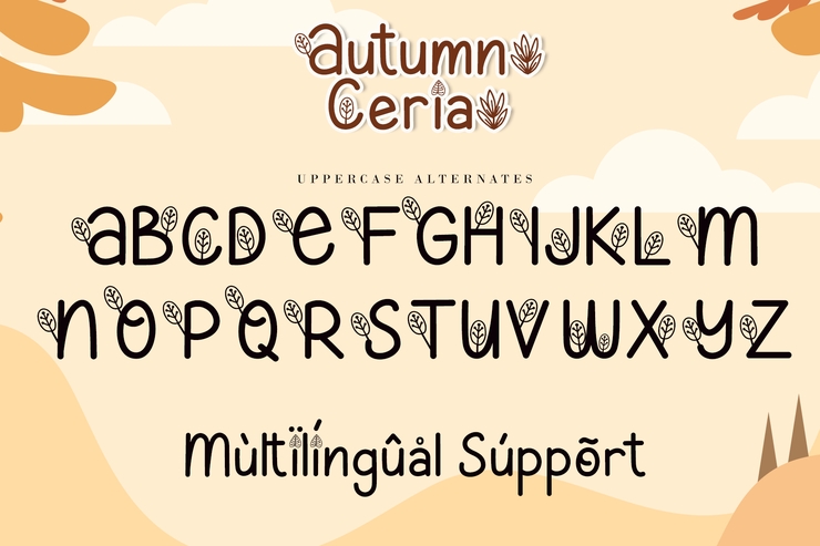 Autumn Ceria字体 2