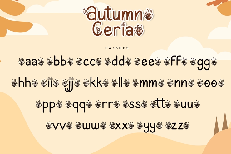 Autumn Ceria字体 8