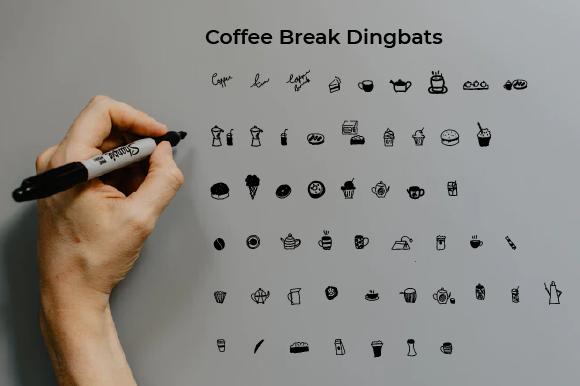 Coffee Break字体 1