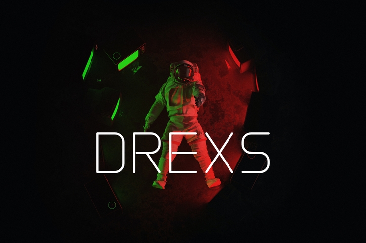 Drexs字体 3