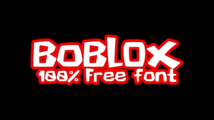 Boblox Classic字体 3