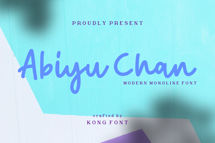 Abiyu Chan字体 1