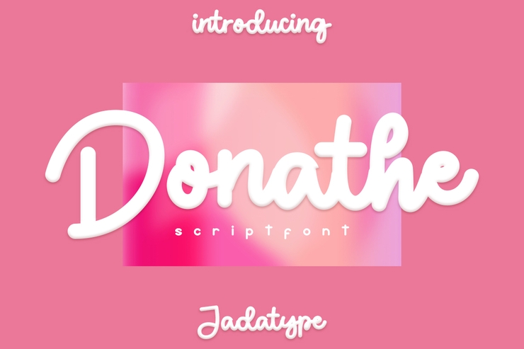 Donathe字体 5