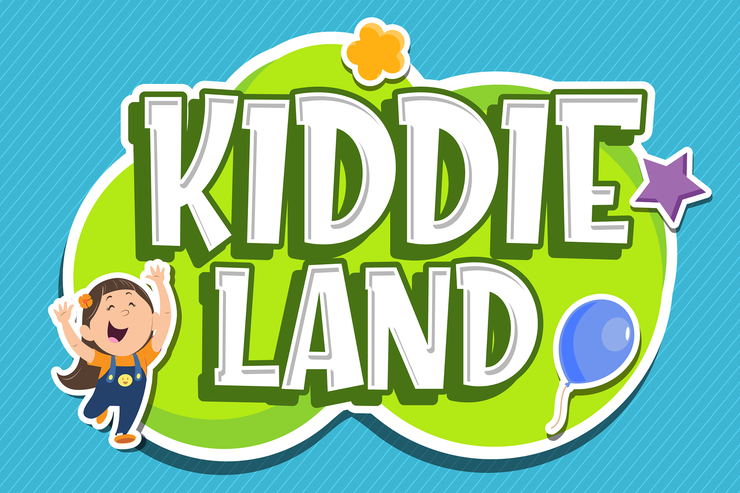 Kiddie Land字体 2