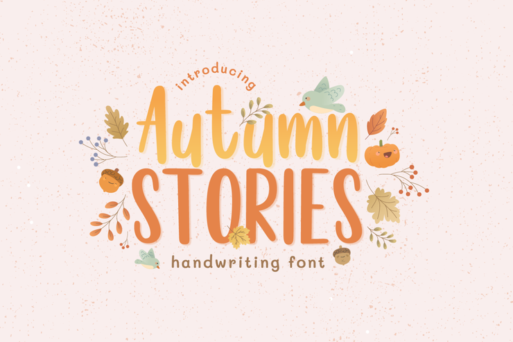 Autumn Stories字体 3