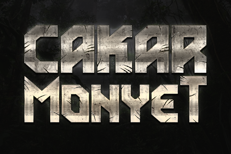 Cakar Monyet字体 1