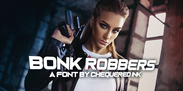 Bonk Robbers字体 2