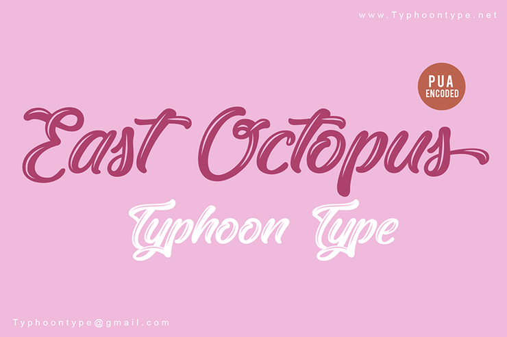East Octopus字体 1