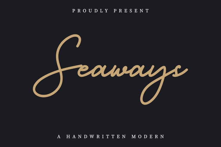 Seaways字体 1