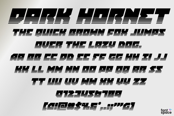 Dark Hornet字体 2