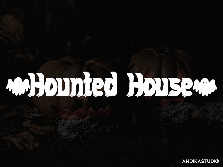 Hounted House字体 1