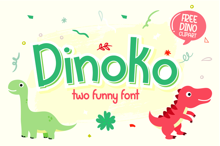 Dinoko字体 2