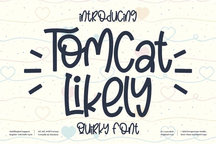 Tomcat Likely字体 6