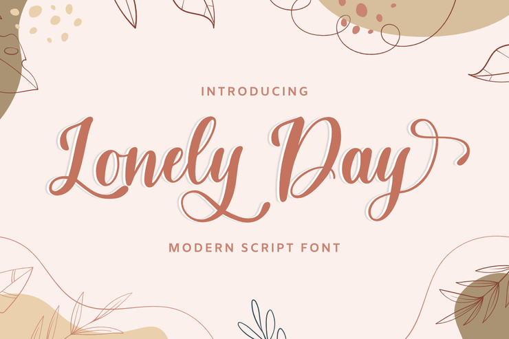 Lonelyday字体 5