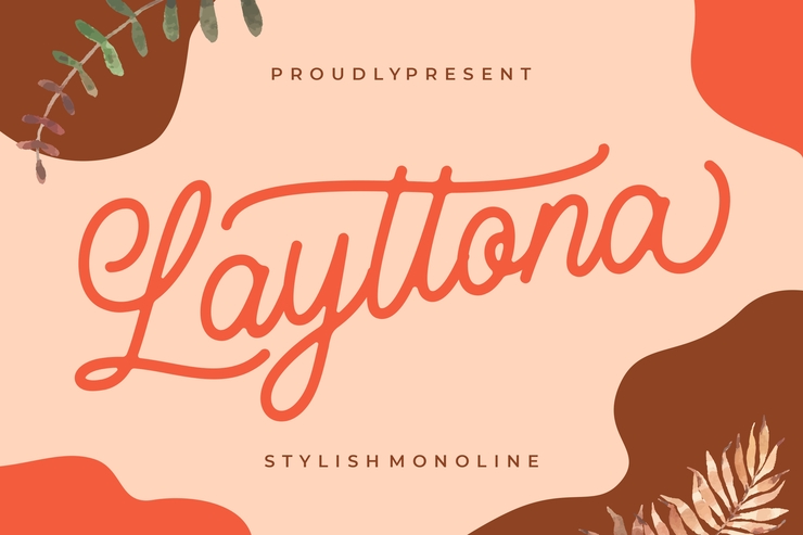 Layttona字体 6