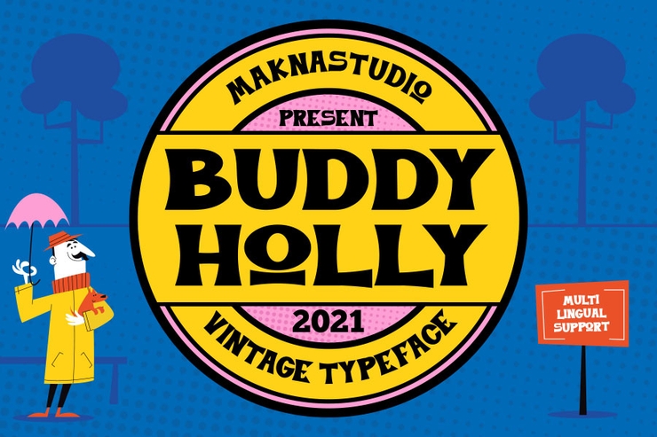 BUDDY HOLLY字体 6