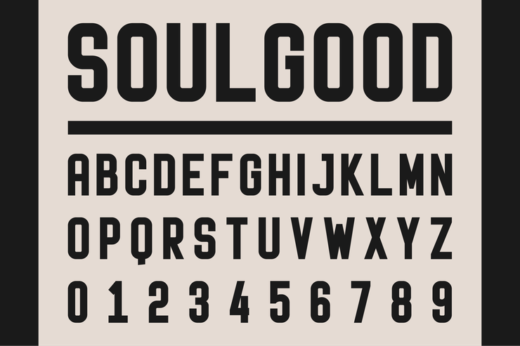 Soulgood字体 2
