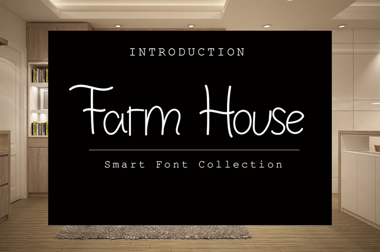Farm House字体 1