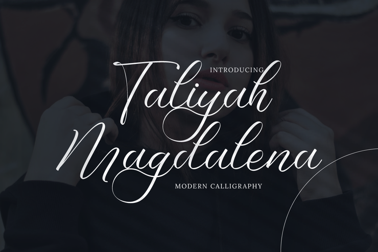 Taliyah Magdalena字体 2