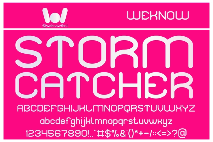 Storm Catcher字体 1