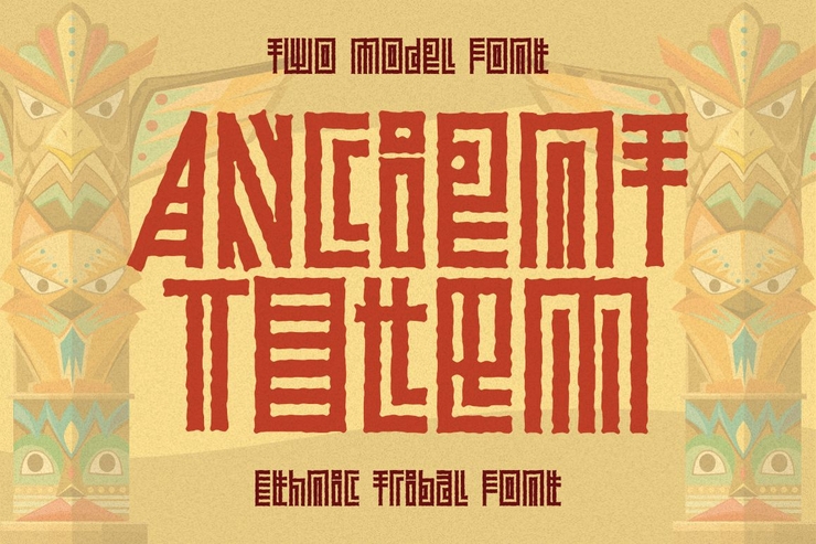 Ancient Totem字体 1
