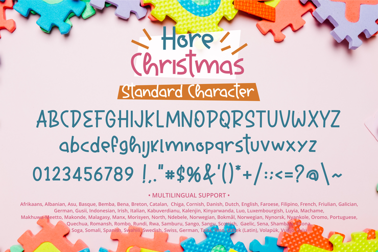 Hore Christmas字体 3