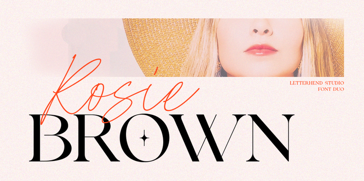 Rosie Brown Script字体 2