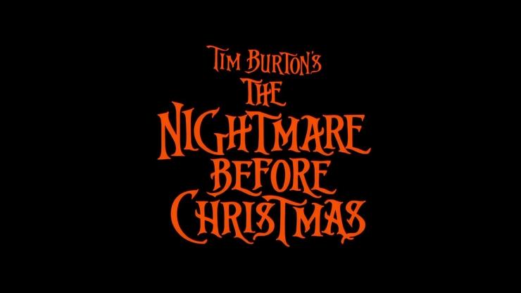 Nightmare Before Christmas字体 2