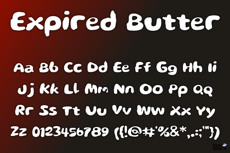 Expired Butter字体 1