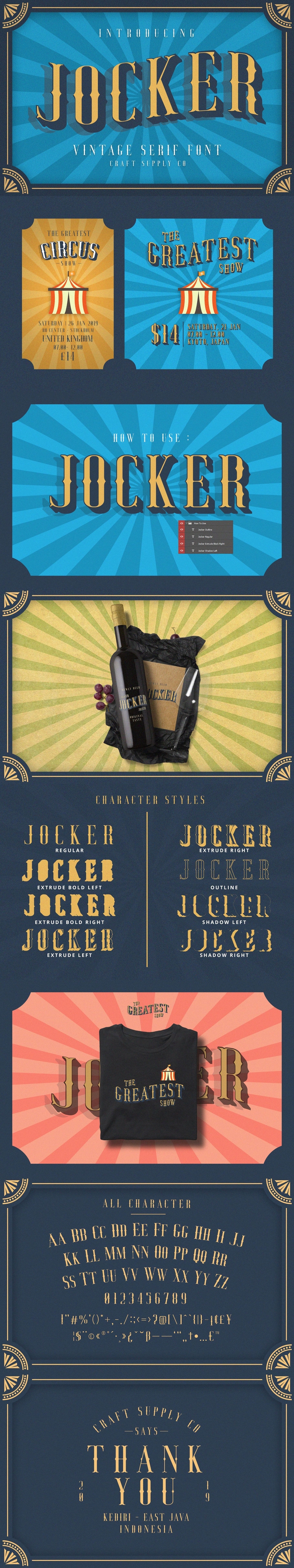 Jocker字体 5