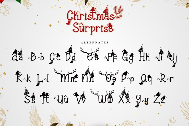 Christmas Surprise字体 3
