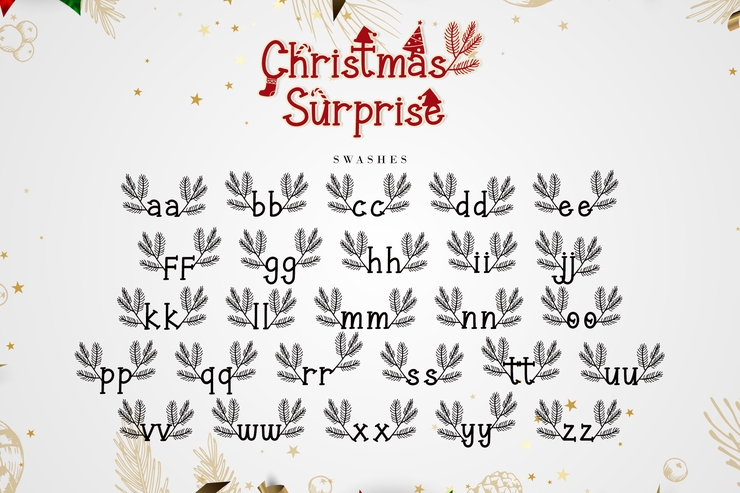 Christmas Surprise字体 7