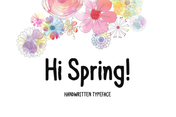 Hi Spring字体 2