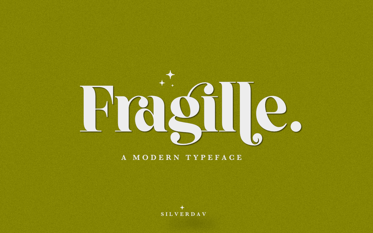 Fragille Fragille字体 5