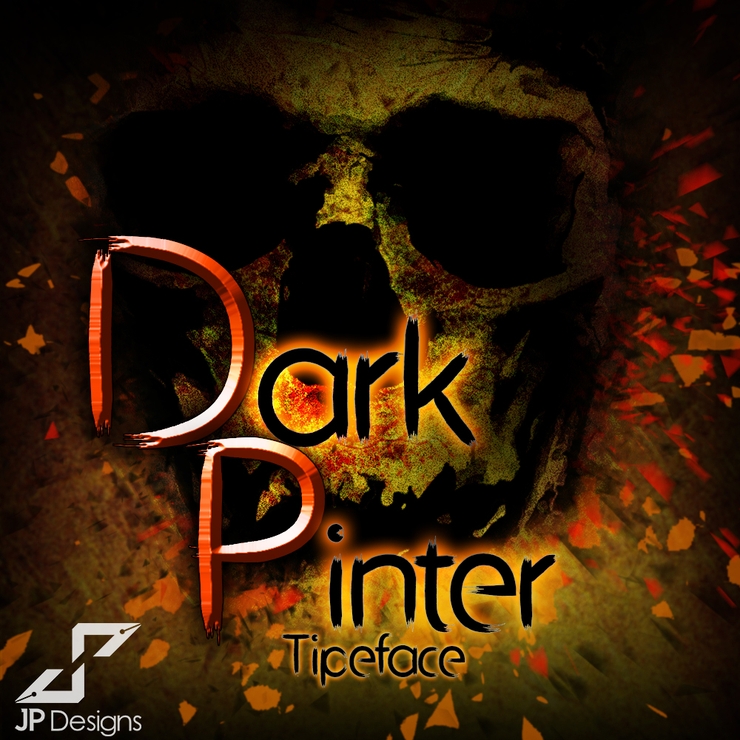 Dark Pinter字体 4