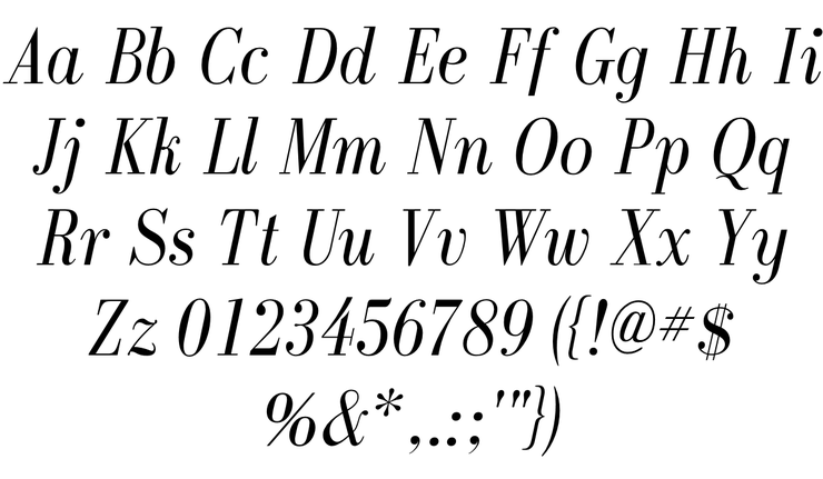 Galileo FLF字体 3