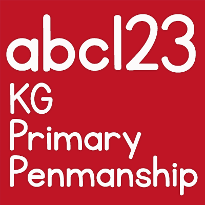 KG Primary Penmanship字体 3