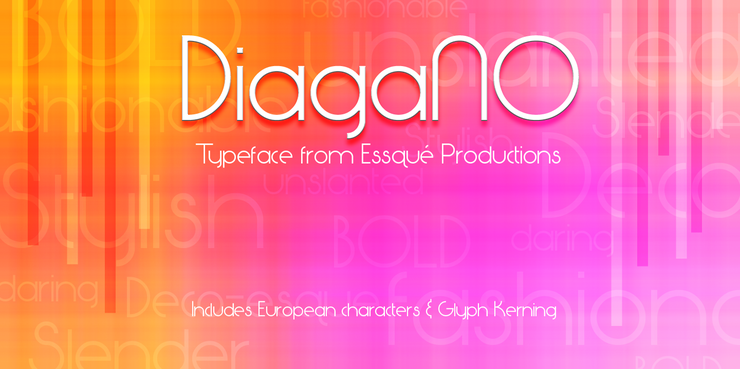 DiagaNO字体 2