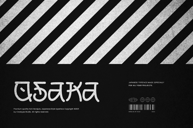 Harajuku字体 4