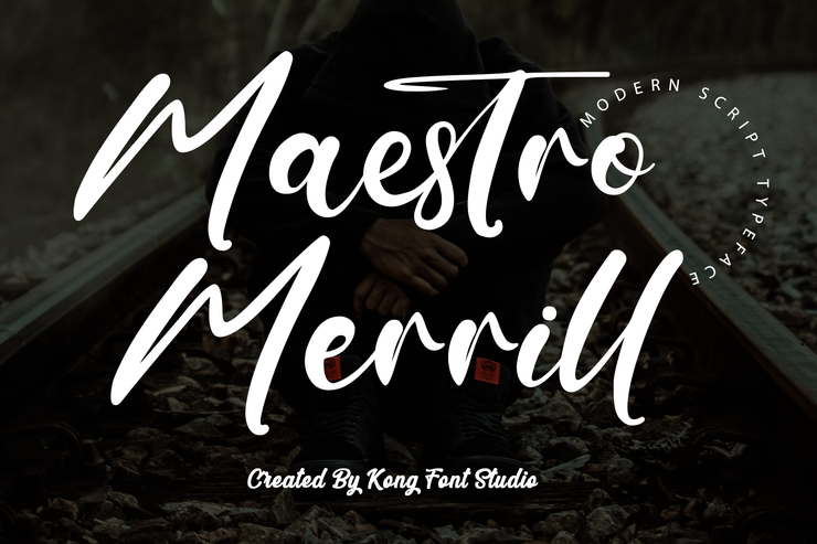 Maestro Merrill字体 1
